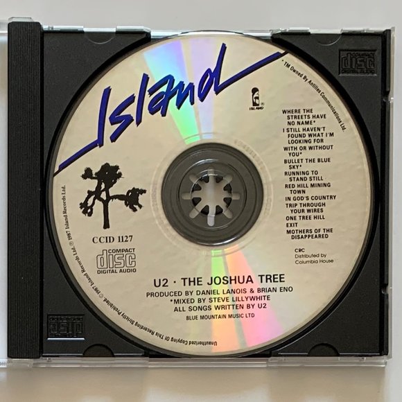 U2 - The Joshua Tree (CD, 1987, Island Records) - Picture 4 of 5